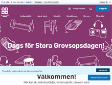 Tablet Screenshot of bostader.boras.se